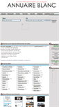 Mobile Screenshot of annuaire-blanc.info